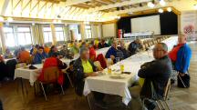  Wanderer im Zielraum 